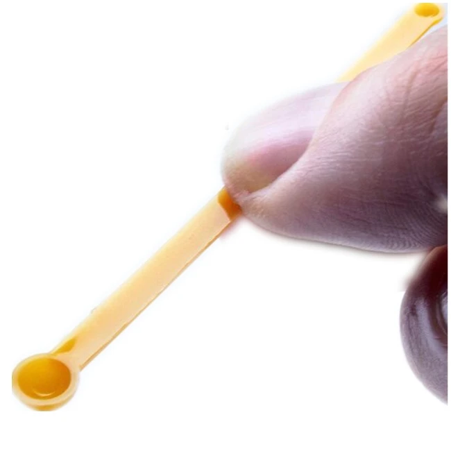 

Static free PP micro 5-20mg two side measuring scoop, Customized