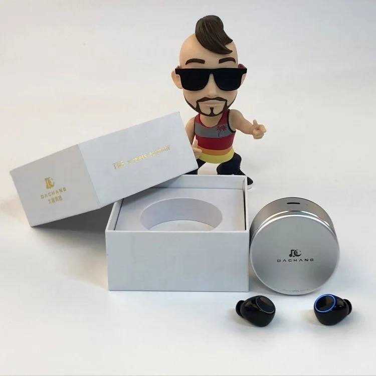 

Top quality in-ear blue tooth 5.0 wireless music earpod headphones with charging box