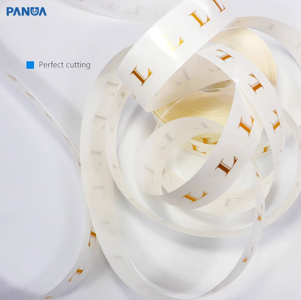 High Quality Custom Printing Lip Gloss Tube Stickers Private Clear Logo