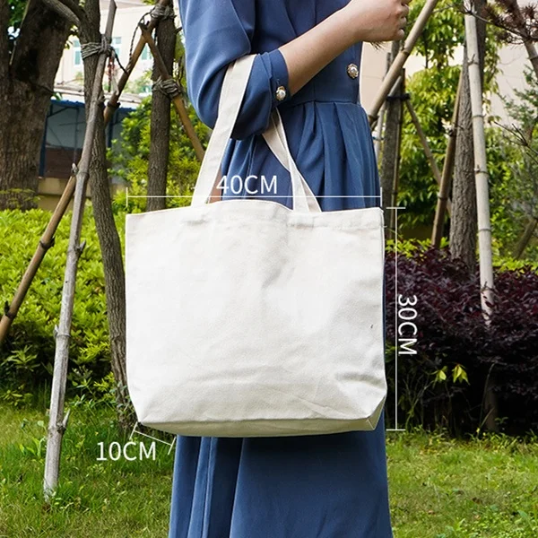 

Ready to ship eco black and white shopper bag cotton gift bags, White/black