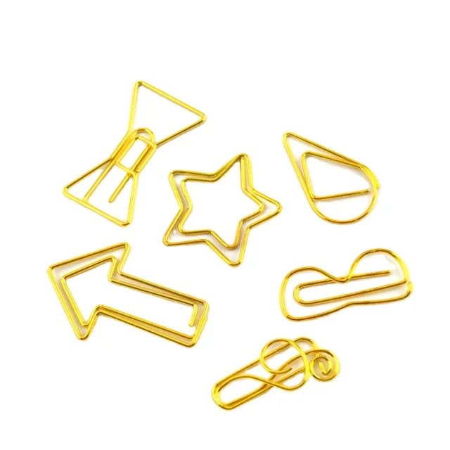 

Customized shape paper clip Stock paper clip