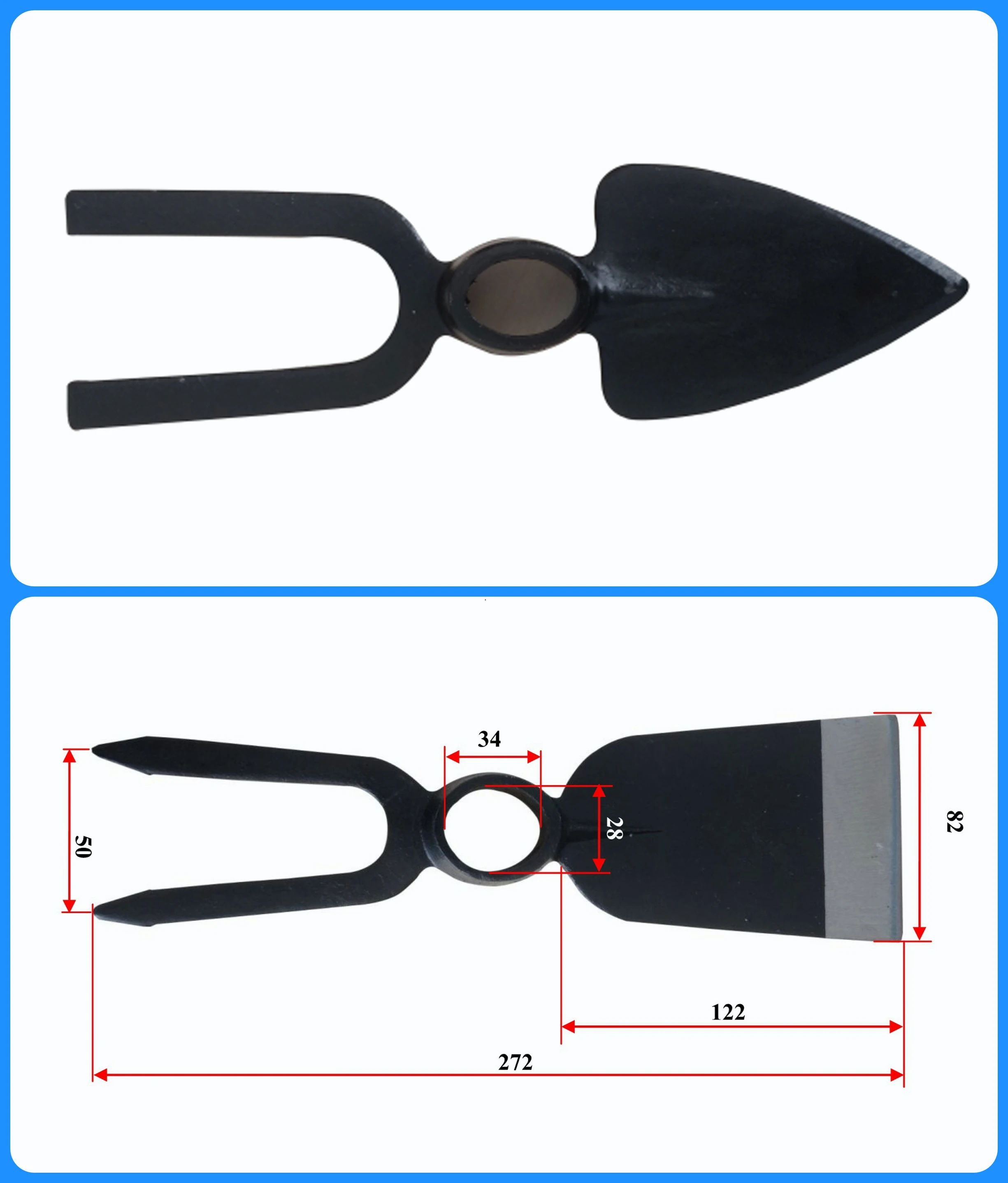 Fork Hoe With 2 Prong Garden Fork And Square Shaped Hoe Buy Fork Hoe