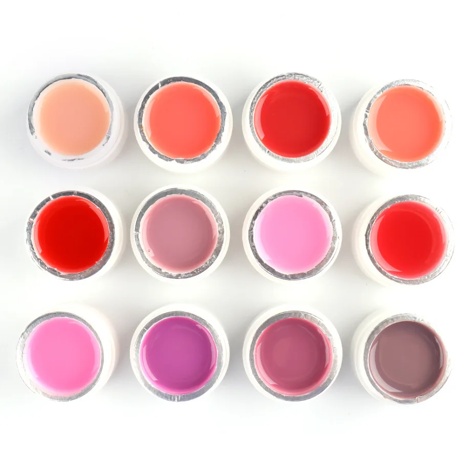 

12 Color Gel Paint UV Nail Gel Matte Soak Off Nail Polishes Wholesale, 12 colors