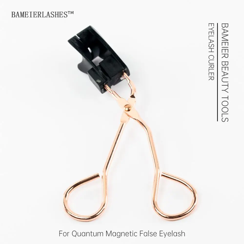 

bameier unique design eyelash holder magnetic eyelash curler, Rose gold