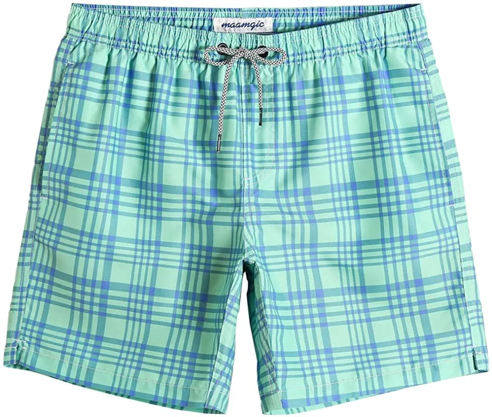 

OEM custom Water Repellent Quick Drying Beach Shorts Men Custom Sexy Board Fashion Surf Breathable cartoon print swims trunks