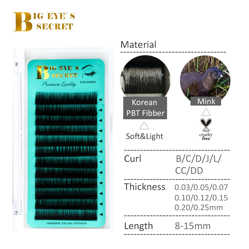 
Free Shipping New Fashion Cheap Price Private Label Eyelashes Extension 