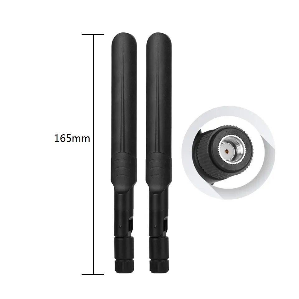 

Omni WiFi 4G Lte Wireless 2.4G Antenna with RP-SMA Male Connector