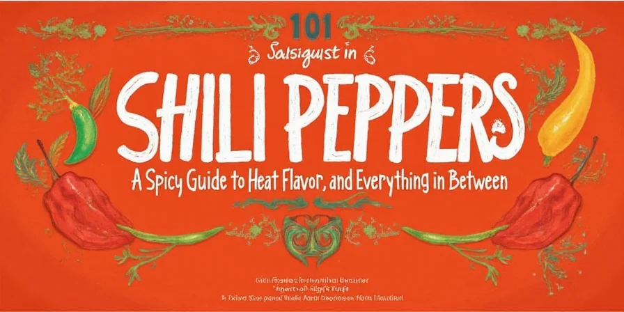 A colorful array of chili peppers