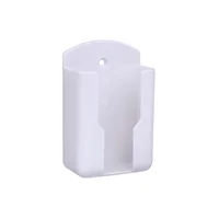 

Wall Mounted White Storage Holders & Racks Remote Control Holder