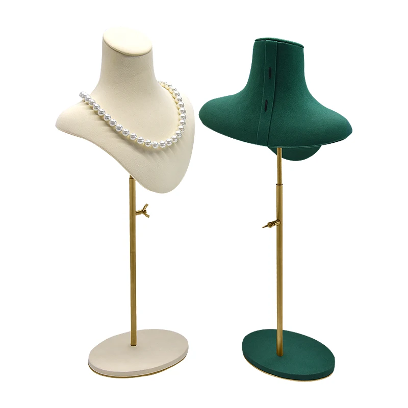 Fashion Necklace Jewellery Display Bust Mannequin Stand Holder Large