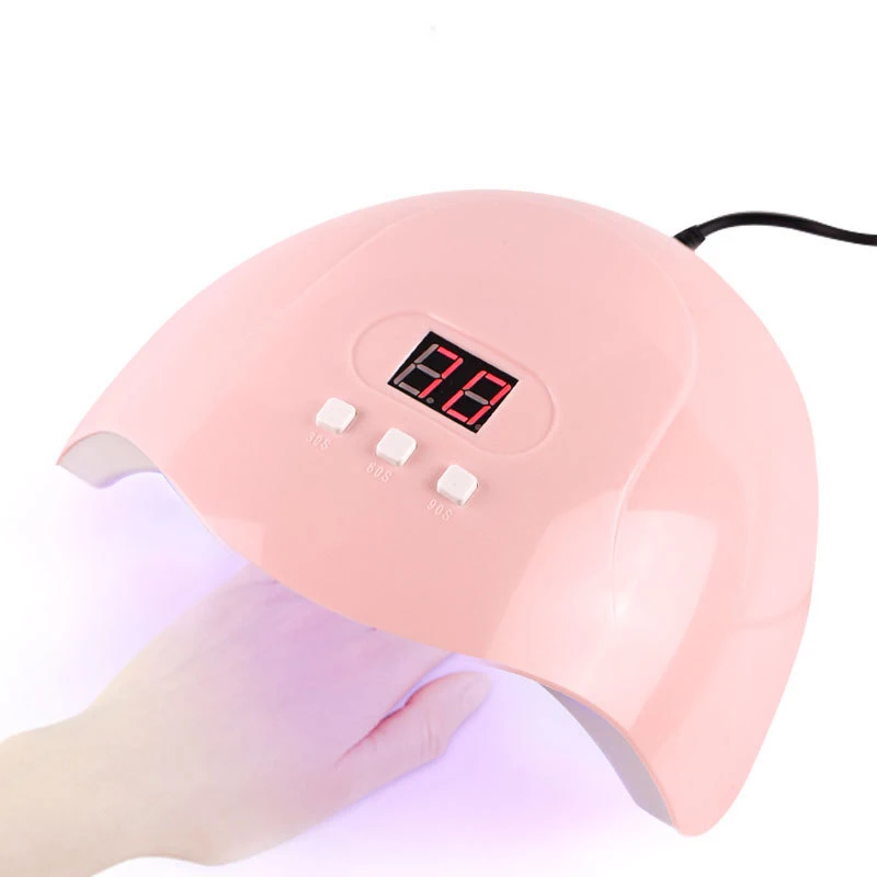 

ND004 54W UV Lamp LED nail supplies light With 18 LEDs Dryer Lamp For nails art Curing Gel Nail Polish Auto Sensing Manicure