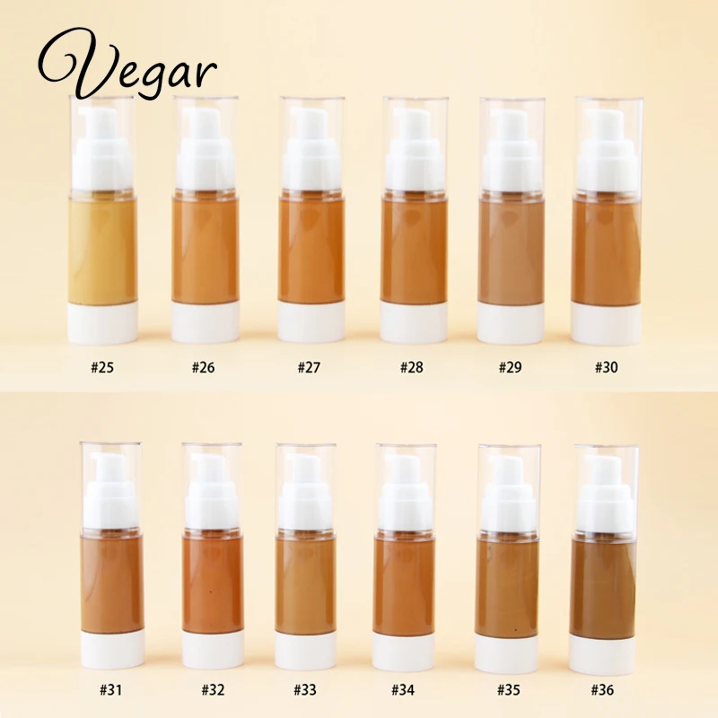 

Wholesale high quality customize brown liquid foundation