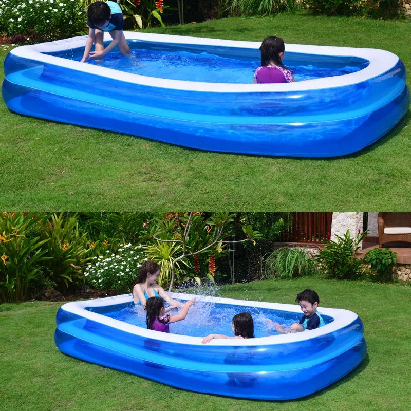 

Actor Amazon Hot Sale inflatable swimming pool kids adult fiberglass pools swimming outdoor, Blue