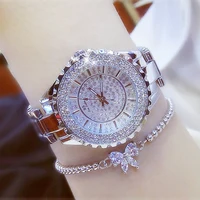 

Women Luxury Brand Watch 2019 Dress Silver Gold Women Wrist Watch Quartz Diamond Ladies Watches Female Clock Bayan Kol Saati