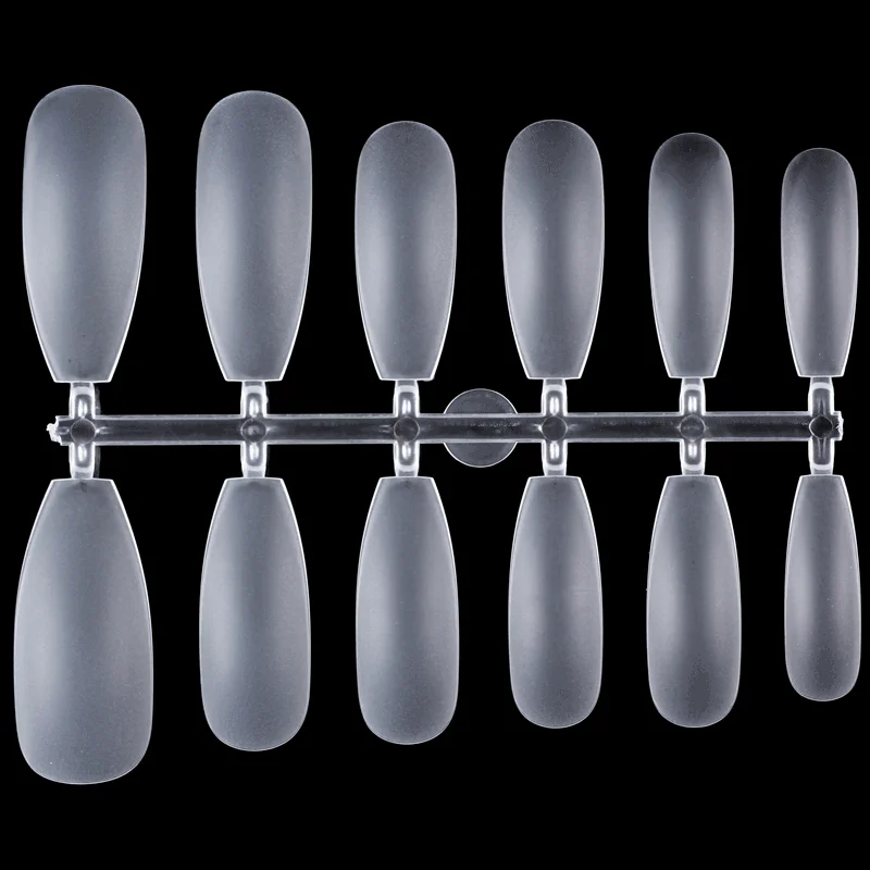 

2021 Hot Sale Press On Nails Newest Clear 500 Pcs Per Bag Nail Tips