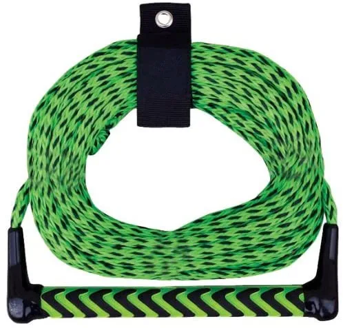 

Custom Logo Brand Hanging Up Binding Floating Surf Water Sports Wakeboard Ski Rope Strap, Black