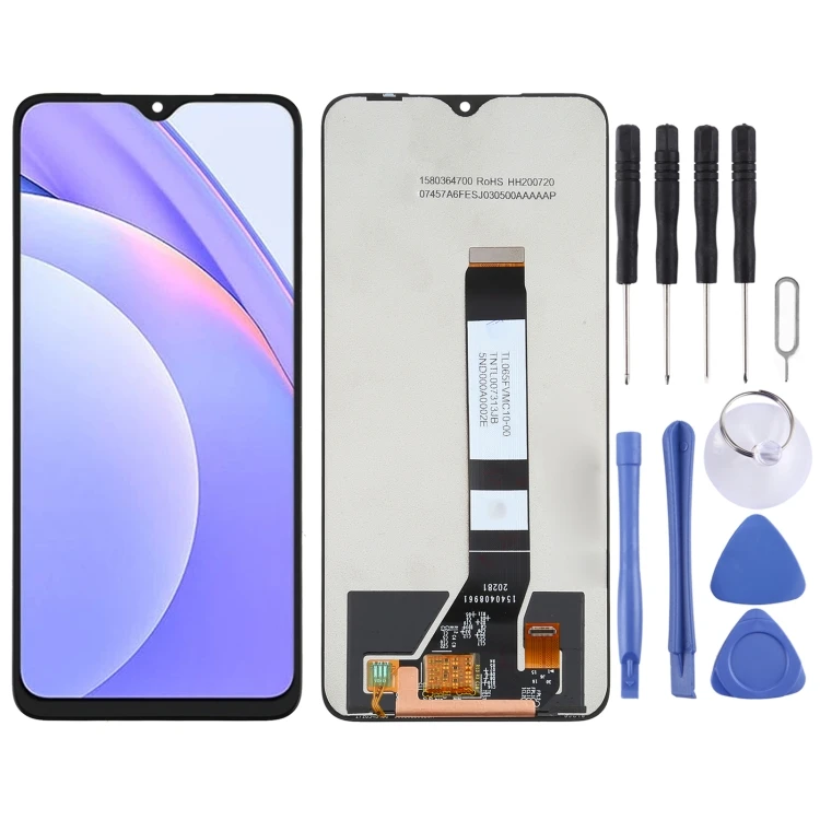 

Original Replacement LCD Screen Display Digitizer Full Assembly for Xiaomi Redmi Note 9 4G / Redmi 9 Power / Redmi 9T