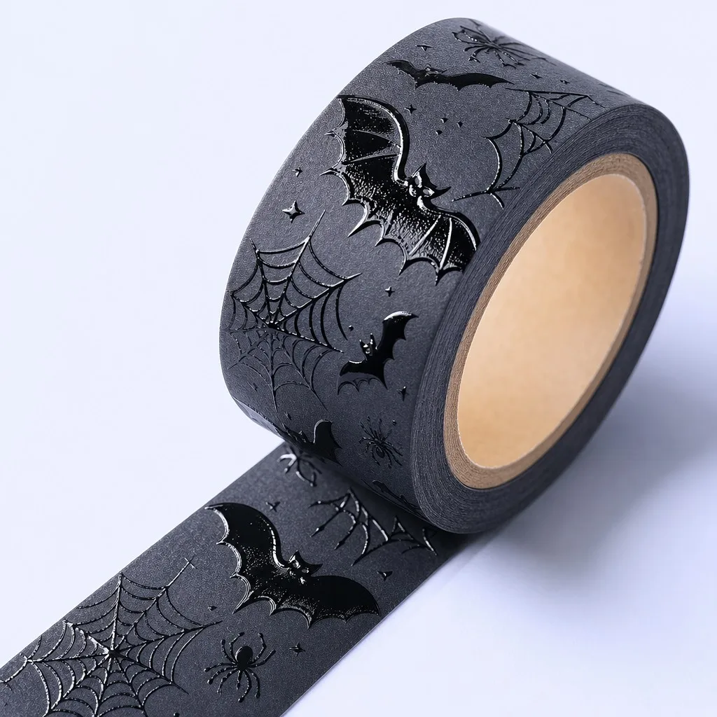 Spot UV Gloss and Embossed Washi Tape