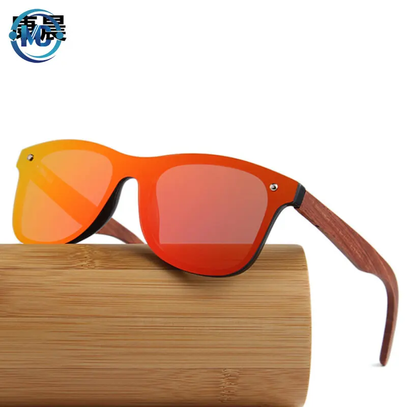 

2021 new bamboo and wood glasses, spring foot integrated European and American polarized sunglasses, rice nailed bamboo foot sun, Colors