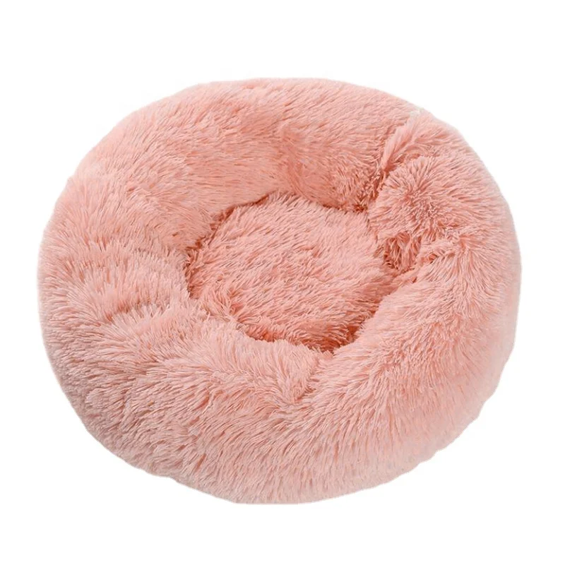 

Pet Bed sleeping room winter supplies Donut Pet Nest for Cats calming pet bed, As shown in the picture