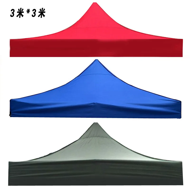 

waterproof PVC coated gazebo canopy tent top cover for replace durable roof, Red, blue, green etc.