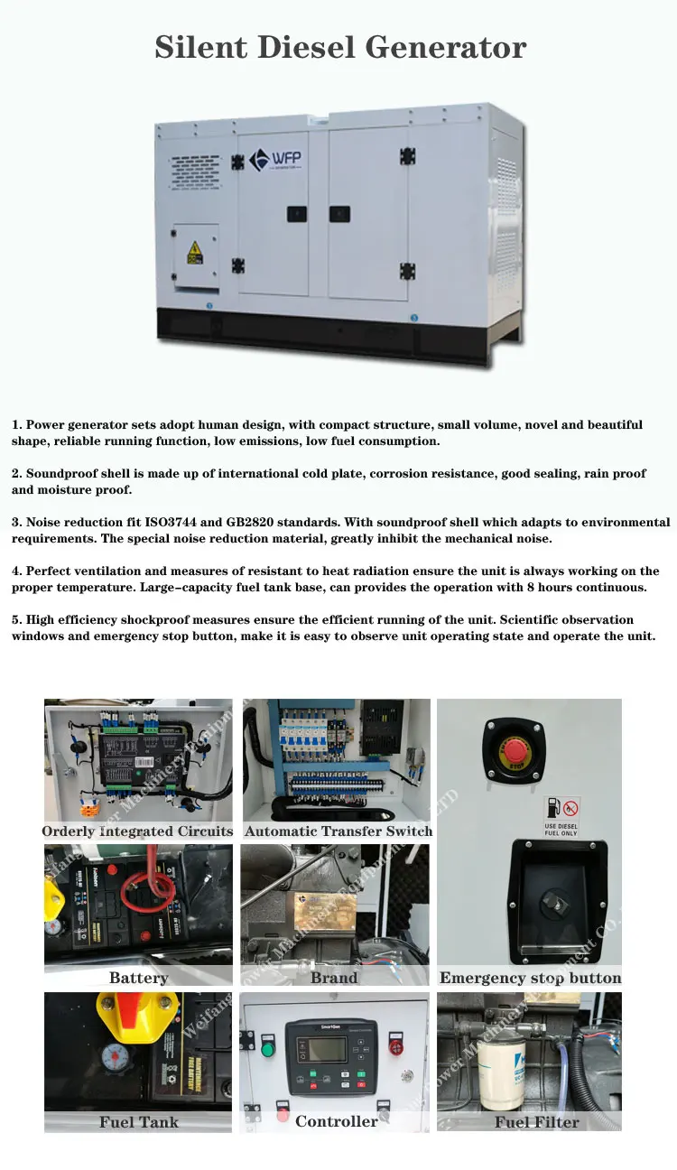 Quality Assurance Widely Use 50kw Diesel Generator With High Quality Engine  - Buy High Pitch Sound Generator Diesel Generators Silent 300kw Generator  Set,High Frequency Generator Diesel Diesel Power Generators Iso9001  Generator Set,Generator