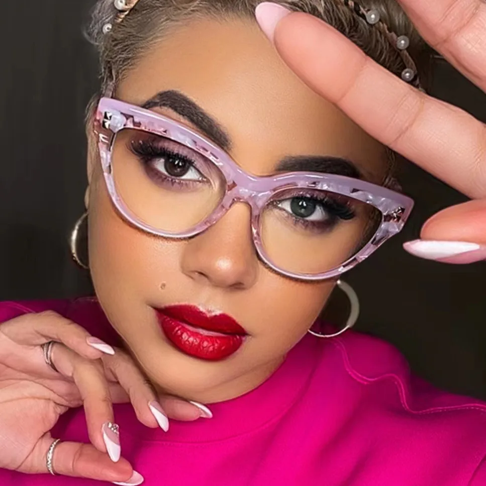

2022 new computer anti-blue light glasses frame retro unisex optical glasses frame eyewear 2023