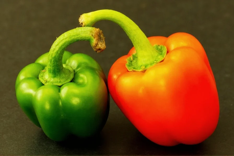 Close-up of habanero and scotch bonnet peppers showing their distinctive shapes and colors