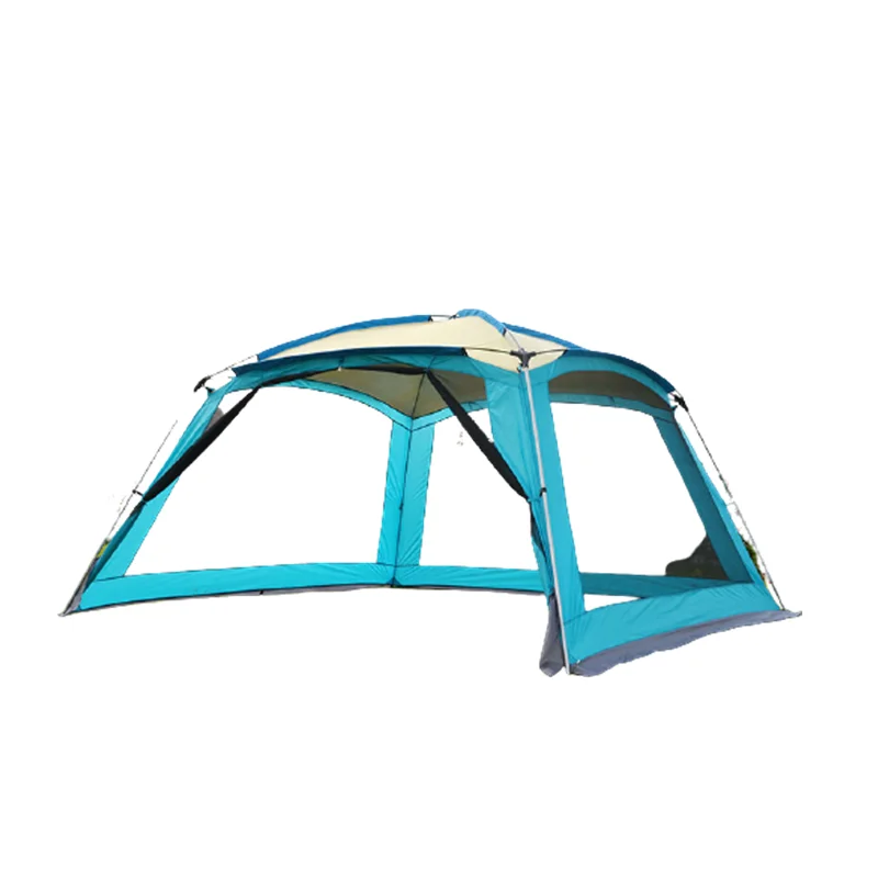 

5-8 People Sunshade Gazebo Large Outdoor Camping Family Canopy Mosquito Net Tent, Customized color