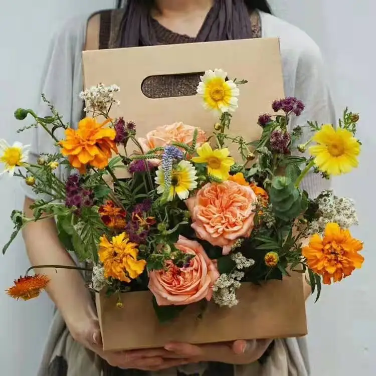 paper flower box