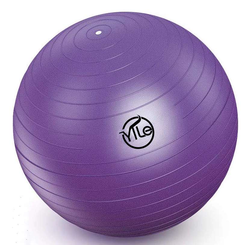 

woman pvc eco friendly anti burst gym exercise ball for yoga pilates, Blue,red,pink,grey,purple,light blue ,black