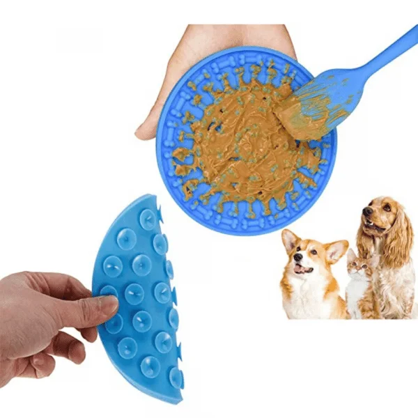 

High quality Pet dog Lick mat Pet food Licking mat For dog bathe Lick pad mat