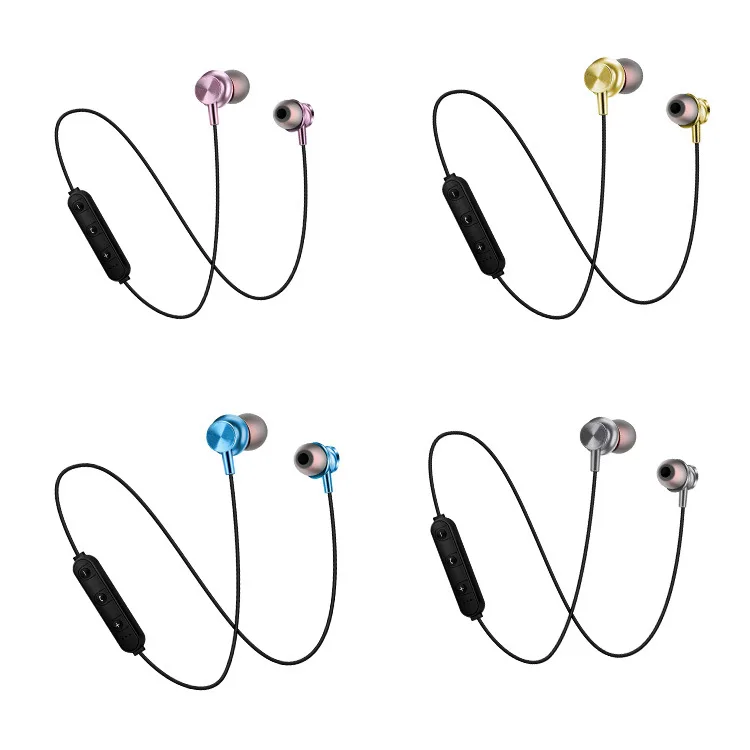 

Sports Neckband Bluetooths Stereo Magnetic Earbuds Earphone