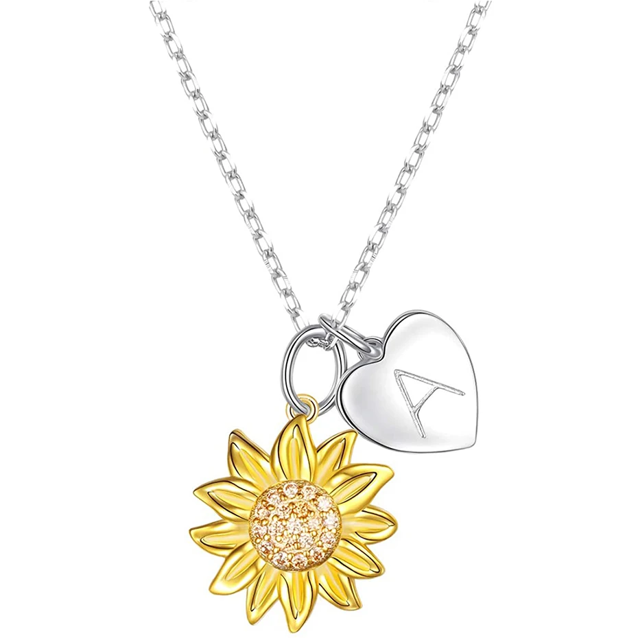Rose Valley Sunflower Necklace
