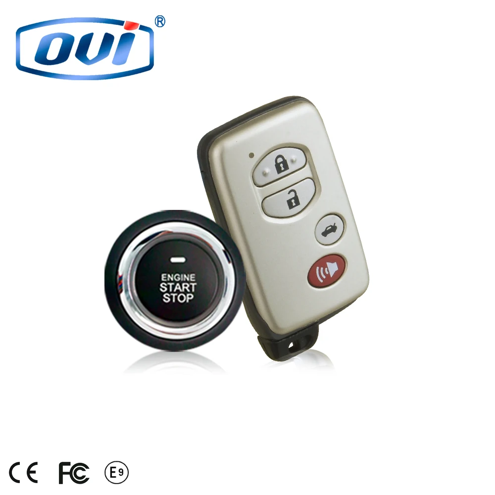 

Universal car Push Button starter PKE Car Alarm Keyless Entry Remote Starter
