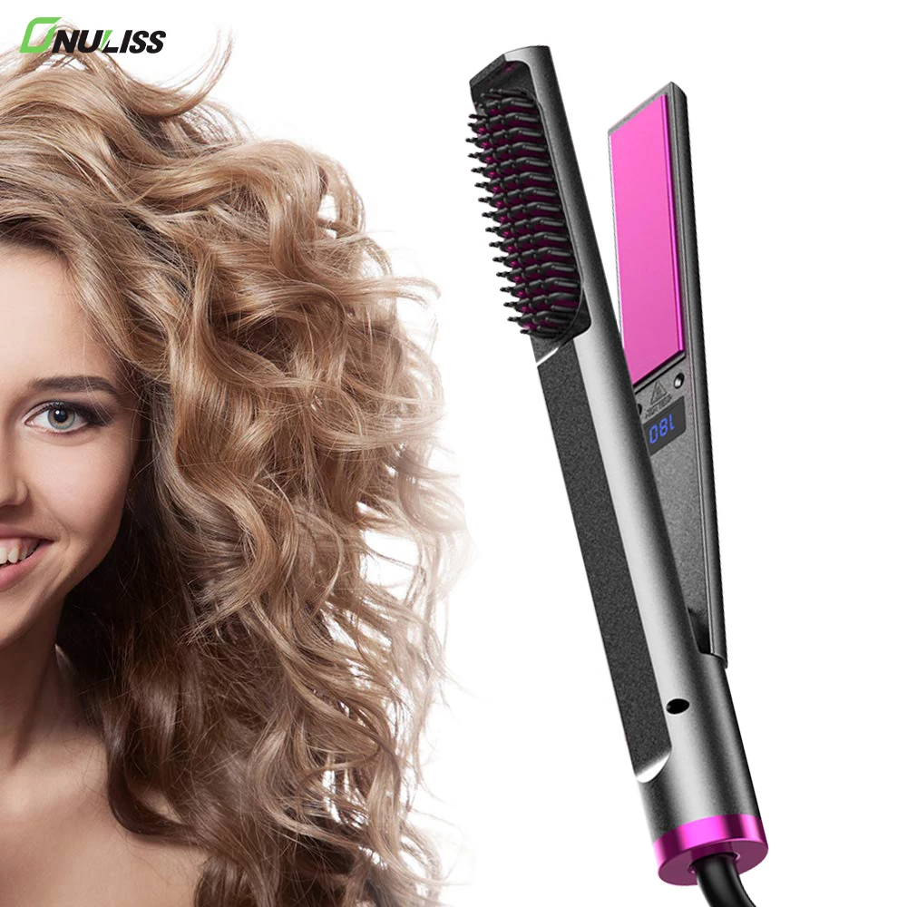 

Professional Rechargeable Straightener And Curler 2 In 1 Hair Iron
