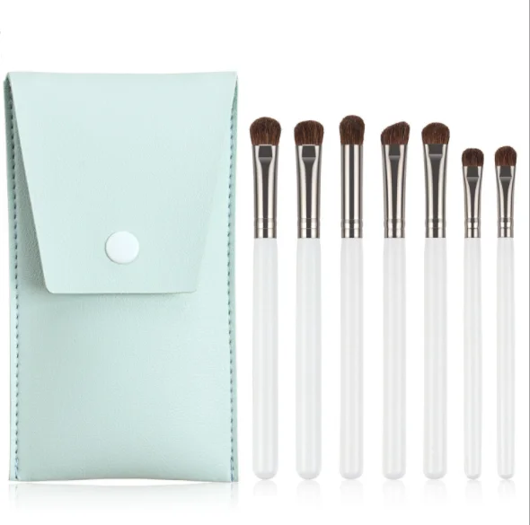 

High Quality Private Label Vegan Wholesale Custom LOGO 7 Piece Makeup Brush Set