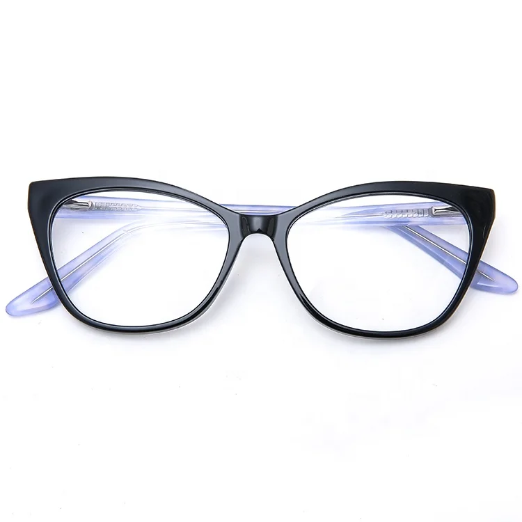 

new design spectacles frame cat eye acetate optical glasses frames eyeglasses