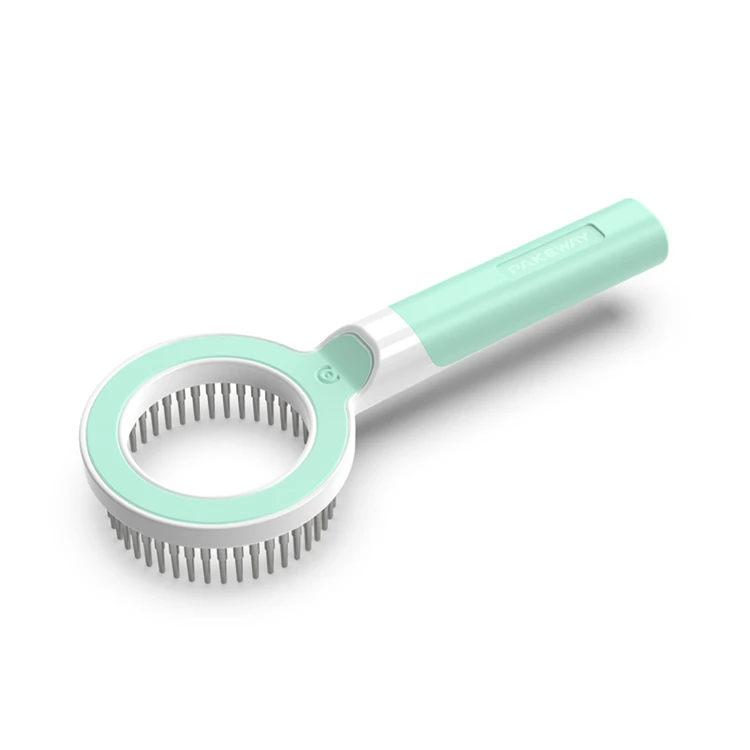 

Magnifier Pet Brush Dog brush with ergonomic grip Professional Pet Grooming Tools Pet Comb