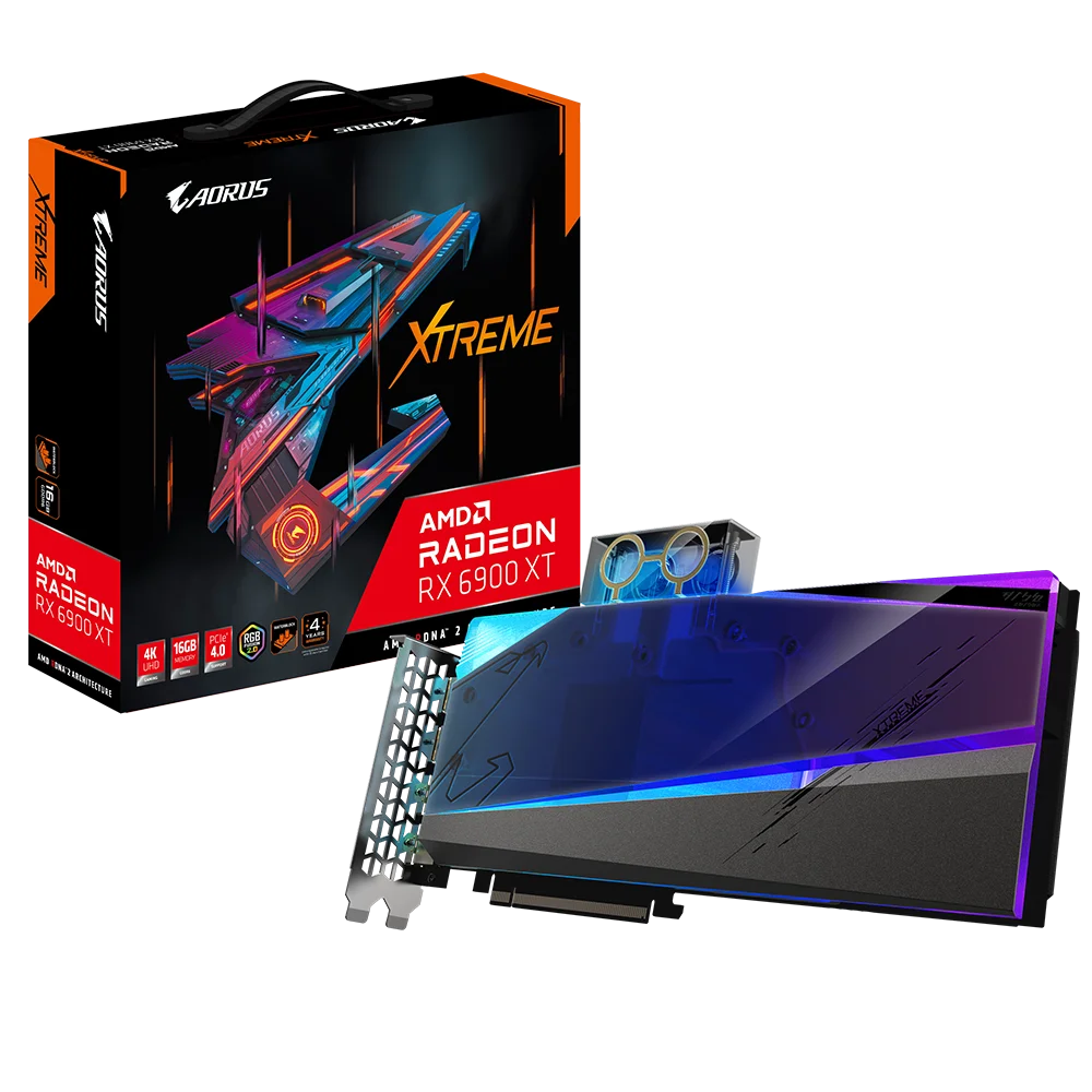 

Radeon 512Mh/s RX 6900 XT XTREME WATERFORCE WB 16G Graphics Card Miner ETH Mining