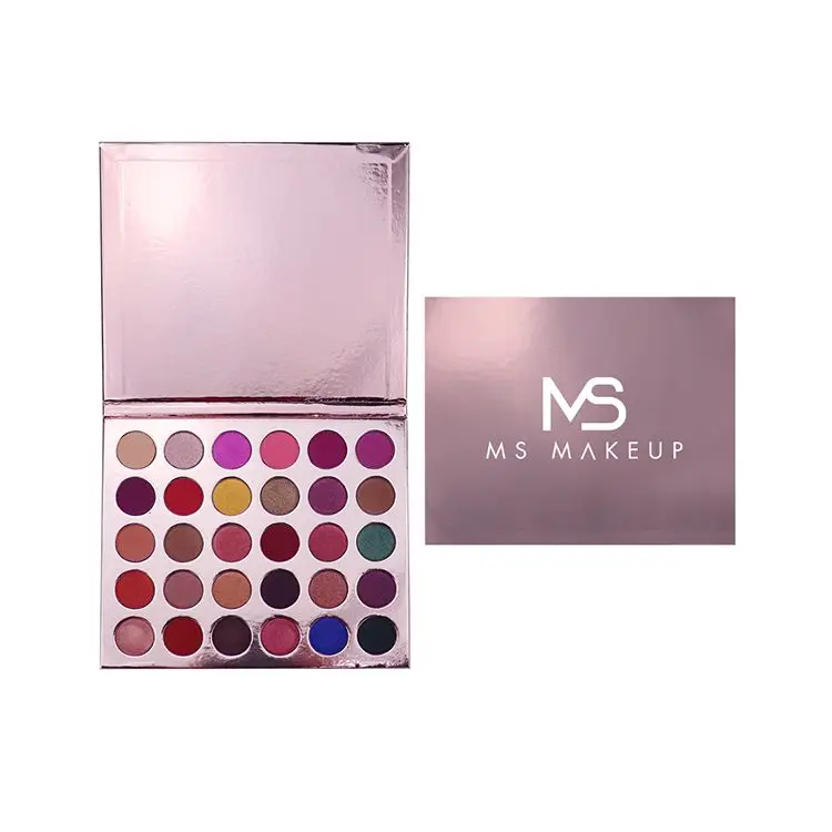 

30 Color Pumpkin Color Eye shadow Palettes Custom Your Individual Makeup Shimmer Eye Palette Eyeshadow Matte, 30 colors