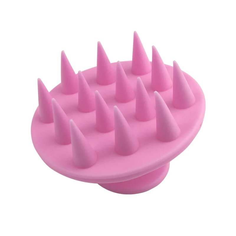 

Silicone Shampoo Scalp Hair Massager Bath Massage Brush Scalp Massager Hair Shower Brush Comb Care Tool, Pink,green, blue,purple