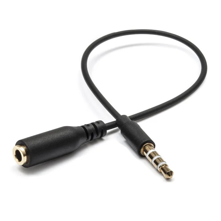 3.5mm Audio Extension Cable 4 Male To Female Computer Headset Speaker Microphone Microphone