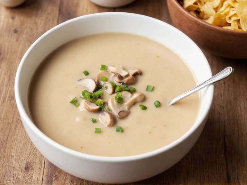 Simple Cream of Mushroom Soup Recipe: 30-Minute Homemade Version