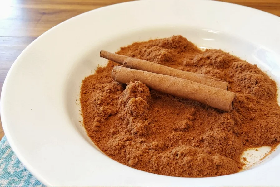 Ground Saigon Cinnamon in a Bowl