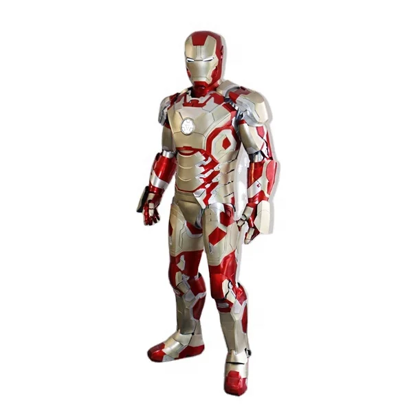 

Marvel superhero Cosplay Iron-Mans MK42 Halloween Costume Mechanical armor, Customized color