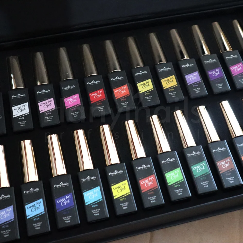 

Classic 24 color gel art liner set nail art design color painting line art gel liner gel
