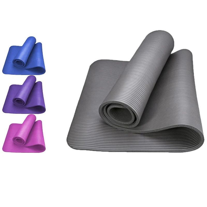 

Wholesale Logo Custom Home Non Slip Foam Portable Fitness Exercise Yoga Mat, Optional