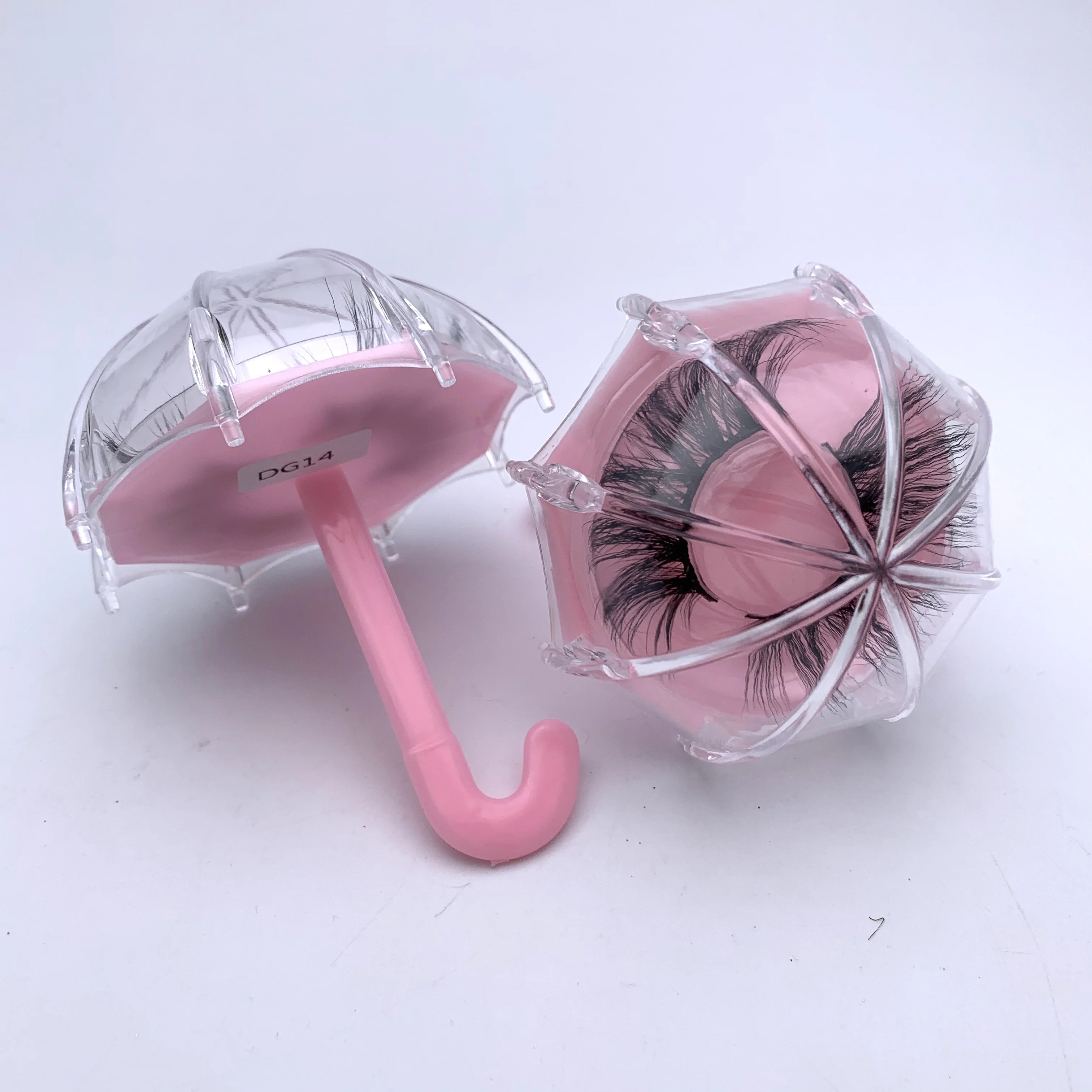 

umbrella eyelash case candy case ice cream custom lash box packaging