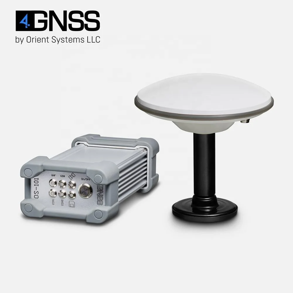 
L1 single frequency OS-101 4GNSS high accuracy receiver with antenna 